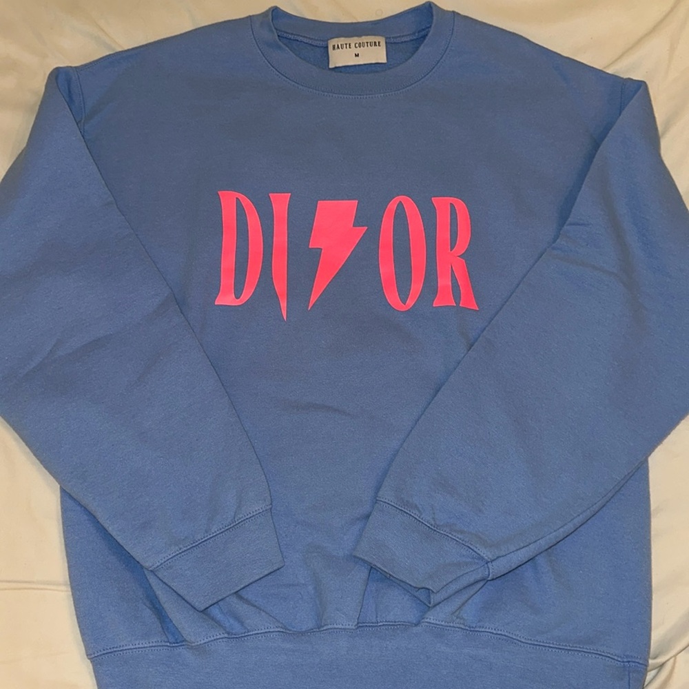 Haute couture sweatshirt